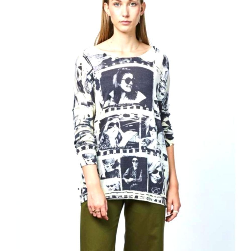 PRINTED ARTWORKS cashmere blend sweater Jackie O